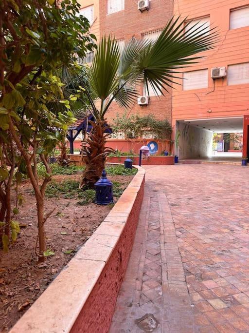 Charmant Appartement Avec Piscine 2Chambres Au Coeur De Gueliz Marrakesch Exterior foto